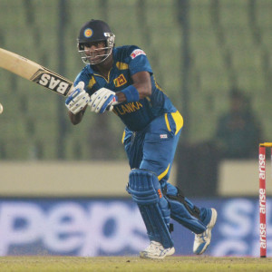 Angelo Mathews - Player Of The Day On 10th Match Of Asia Cup ODI Cricket 2014 on 6th March 2014