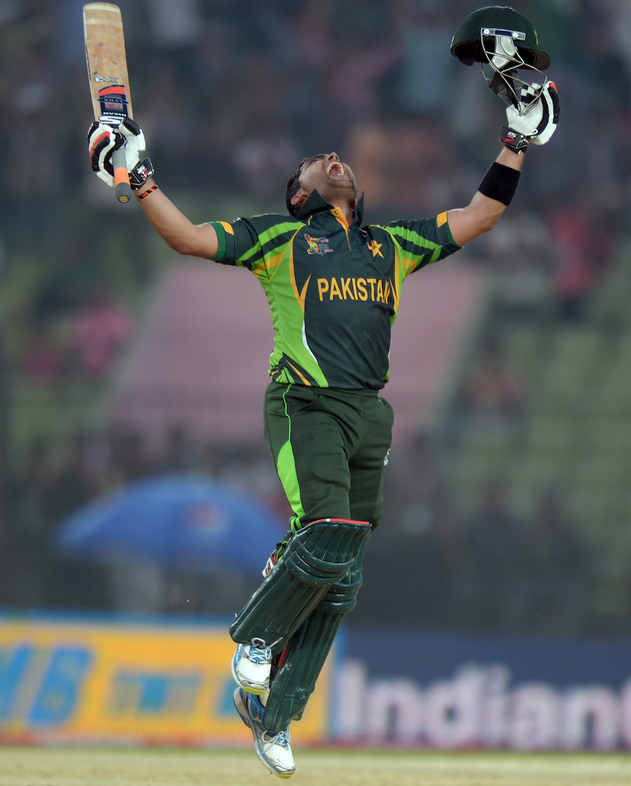 Umar Akmal's Century Helps Pakistan To Set A Target of 249 for Afghanistan in 3rd Match of Asia Cup Cricket 2014