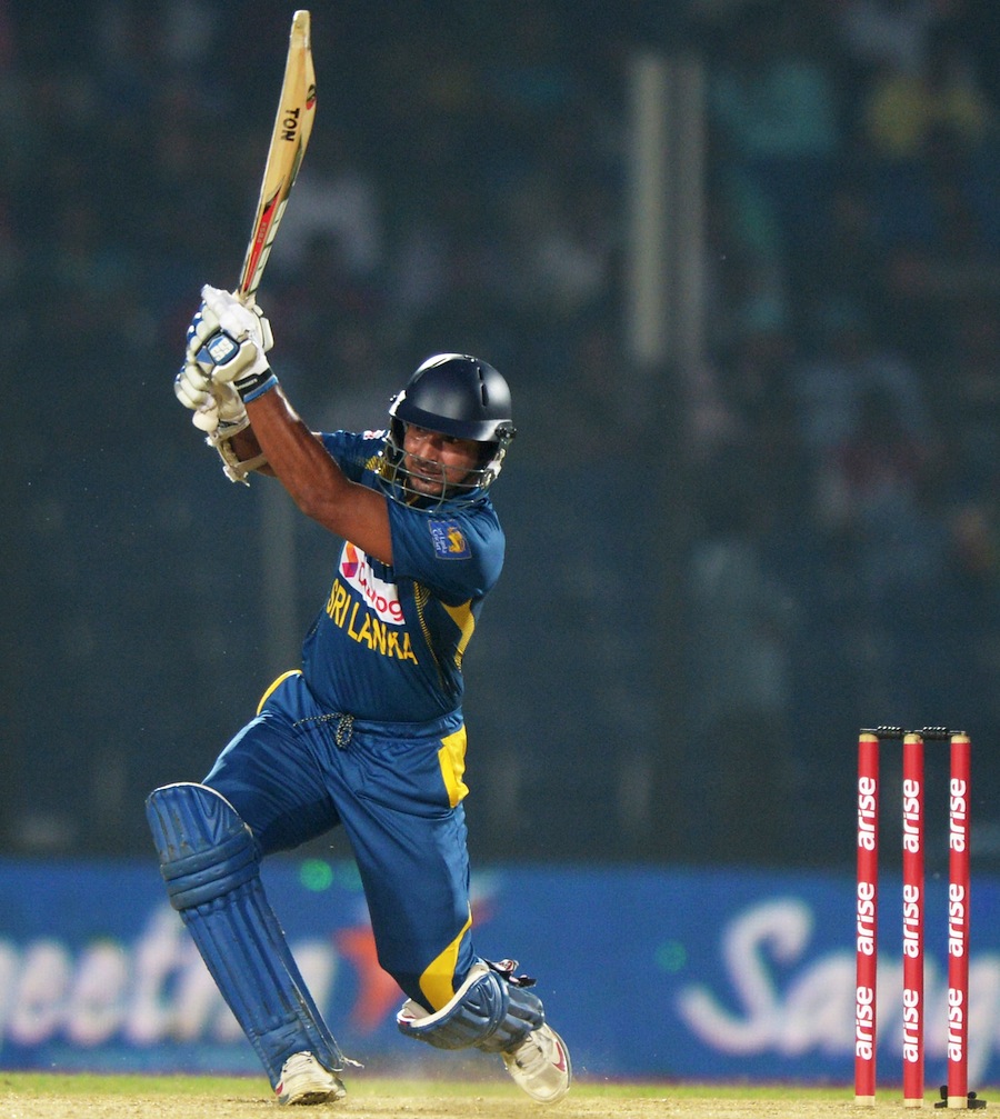 Kumar sangakkara Quick Century Gives Sri Lanka Victory in 4th Match Of Asia Cup One Day International Cricket 2014