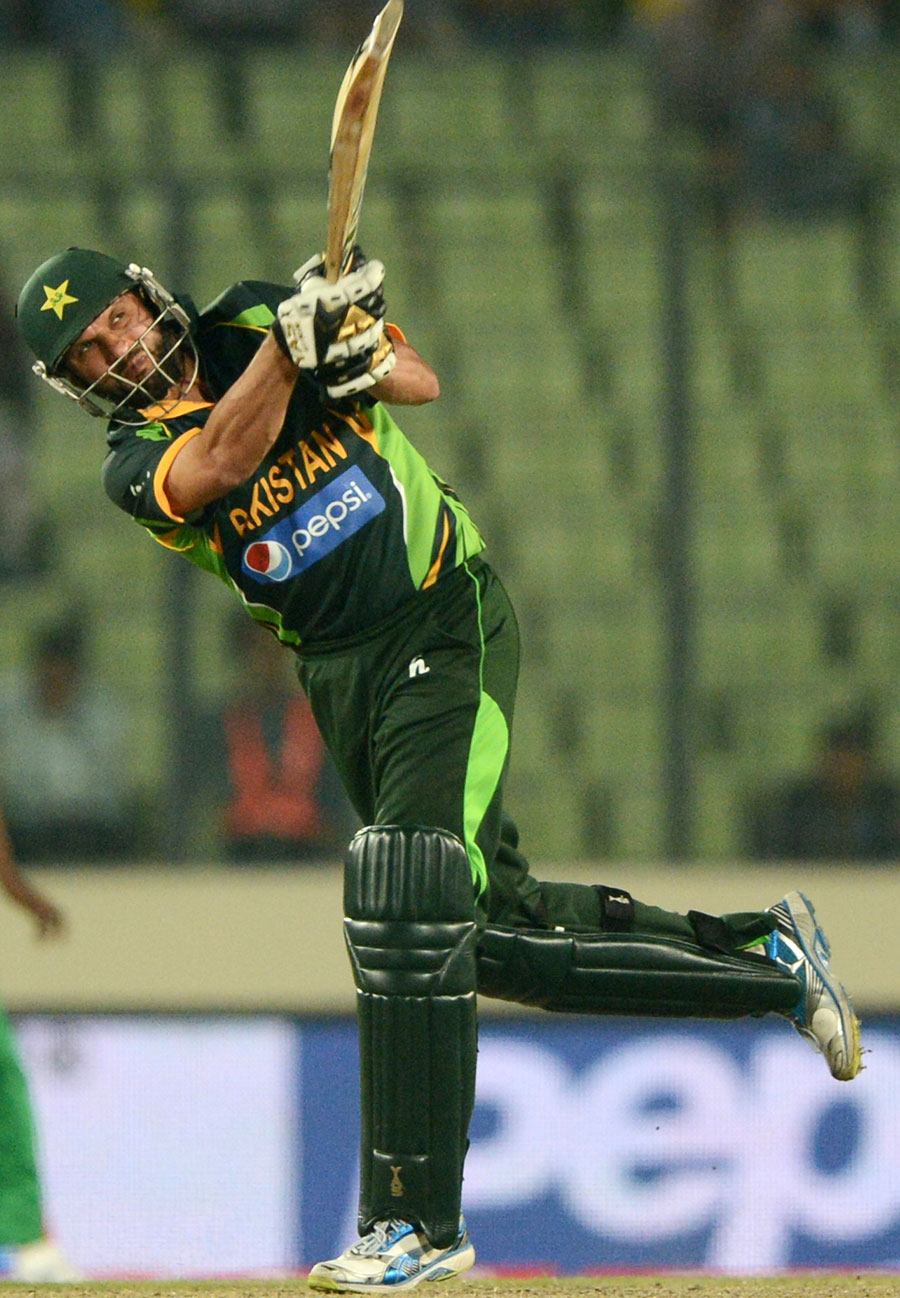 Shahid Afridi - Man Of The Match For His Half Century In Just 18 Balls - 8th Match Asia Cup ODI Cricket 2014